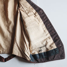 Load image into Gallery viewer, ANTIQUE WOOL SUIT VEST (MEDIUM)