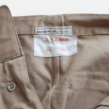 Load image into Gallery viewer, 1940's "BRITISH MILITARY" GHURKA CHINO SHORTS (W31)