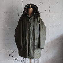 画像をギャラリービューアに読み込む, 1990's "BARBOUR" GAMEFAIR WITH ORIGINAL HOODED (40 LARGE)