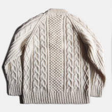 画像をギャラリービューアに読み込む, 1970's "BROOKS BROTHERS" FISHERMAN SWEATER (LARGE) MINT CONDITION