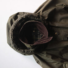 画像をギャラリービューアに読み込む, 1990's "BARBOUR" GAMEFAIR WITH ORIGINAL HOODED (40 LARGE)