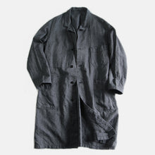 Load image into Gallery viewer, 1940's FRENCH WORK COAT WITH V-POCKET (MEDIUM) MINT CONDITION