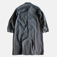 Load image into Gallery viewer, 1950's FRENCH WORK BLACK CHAMBRAY COAT (LARGE) MINT CONDITION