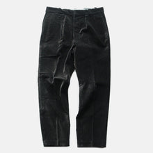 Load image into Gallery viewer, 1950's FRENCH CORDUROY WORK SLACKS (W35 L28) DARK BROWN