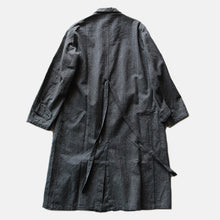 Load image into Gallery viewer, 1950's French Work Black Chambray Coat (Large)