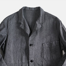 Load image into Gallery viewer, 1940's FRENCH WORK COAT WITH V-POCKET (MEDIUM) MINT CONDITION