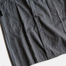 Load image into Gallery viewer, 1950's FRENCH WORK BLACK CHAMBRAY COAT (LARGE) MINT CONDITION