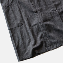 Load image into Gallery viewer, 1950's French Work Black Chambray Coat (Large)