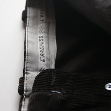 Load image into Gallery viewer, 1950's FRENCH CORDUROY WORK SLACKS (W35 L28) DARK BROWN
