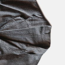 画像をギャラリービューアに読み込む, ~1950's "ADOLPH LAFONT"  BLACK CHAMBRAY COAT (LARGE)