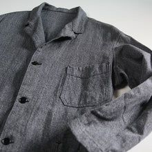 Load image into Gallery viewer, 1940's FRENCH WORK COAT WITH V-POCKET (MEDIUM) MINT CONDITION