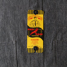 Load image into Gallery viewer, N.O.S ~1950's "RED RAM" BLACK CHAMBRAY WORK SHIRT (MEDIUM)