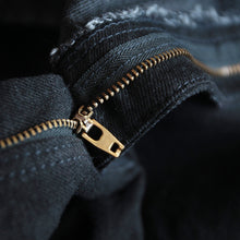 Load image into Gallery viewer, 1990's "LEVI'S" 550 BLACK DENIM PANTS (W33 L34) MADE IN USA