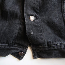 Load image into Gallery viewer, "LEVI'S" 70507 BLACK DENIM TRACKER (UNISEX)