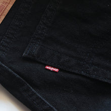 Load image into Gallery viewer, 1990's "LEVI'S" 550 BLACK DENIM PANTS (W33 L34) MADE IN USA