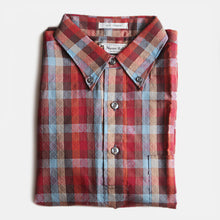 Load image into Gallery viewer, N.O.S 1960's "ALUMNI HALL" PULLOVER COTTON B.D SHIRT (MEDIUM)