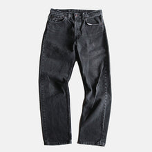 Load image into Gallery viewer, 1980's "LEVI'S" 505 BLACK DENIM PANTS (W32) MADE IN USA