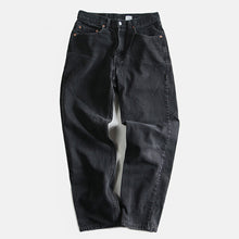 Load image into Gallery viewer, 1990's "LEVI'S" 550 BLACK DENIM PANTS (W33) MADE IN USA