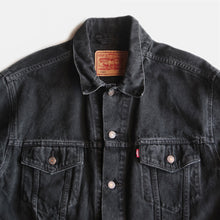 Load image into Gallery viewer, "LEVI'S" 70507 BLACK DENIM TRACKER (UNISEX)