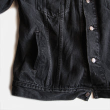 Load image into Gallery viewer, "LEVI'S" 70507 BLACK DENIM TRACKER (UNISEX)