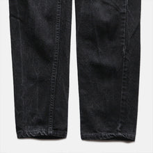 Load image into Gallery viewer, 1990's "LEVIS" 512 SLIM TAPARED BLACK DENIM (W33 L32) MADE IN USA