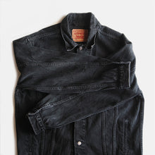 Load image into Gallery viewer, "LEVI'S" 70507 BLACK DENIM TRACKER (UNISEX)