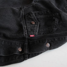 Load image into Gallery viewer, "LEVI'S" 70507 BLACK DENIM TRACKER (UNISEX)