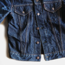Load image into Gallery viewer, 1960's "LEVI'S" 70505 BIG-E DENIM JACKET WITH TROY BLANKET (38 MEDIUM)