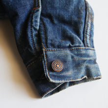Load image into Gallery viewer, 1960's "LEVI'S" 70505 BIG-E DENIM JACKET WITH TROY BLANKET (38 MEDIUM)
