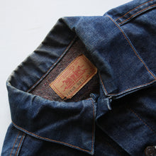 Load image into Gallery viewer, 1960's "LEVI'S" 70505 BIG-E DENIM JACKET WITH TROY BLANKET (38 MEDIUM)