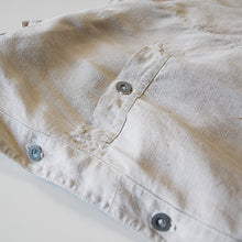 Load image into Gallery viewer, ~ 1930's FRENCH ARMY MILITARY LINEN BOURGERON (LARGE)