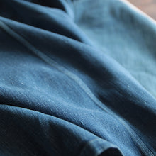 Load image into Gallery viewer, 1920's~ FRENCH WORK INDIGO FADED JACKET (LARGE)