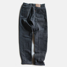 Load image into Gallery viewer, 1990's "LEVI'S" 505 BLACK DENIM PANTS (W30)