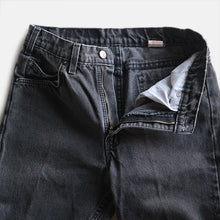 Load image into Gallery viewer, 1990's "LEVI'S" 505 BLACK DENIM PANTS (W30)