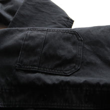 Load image into Gallery viewer, 1960's "ADOLPHE LAFONT" BLACK MOLESKIN WORK JACKET (MEDIUM) MINT CONDITION