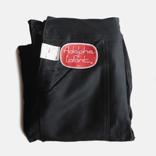 Load image into Gallery viewer, MADE IN FRANCE N.O.S 1960's "ADOLPHE LAFONT" BLACK MOLESKIN OVERALL (W38)