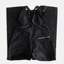 Load image into Gallery viewer, MADE IN FRANCE N.O.S 1960's "ADOLPHE LAFONT" BLACK MOLESKIN OVERALL (W38)