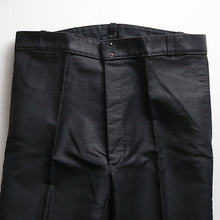 Load image into Gallery viewer, N.O.S 1950's "LE MONT SAINT MICHEL" BLACK MOLESKIN TROUSER (W36 L30)