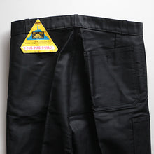 Load image into Gallery viewer, N.O.S 1950's "LE MONT SAINT MICHEL" BLACK MOLESKIN TROUSER (W36 L30)