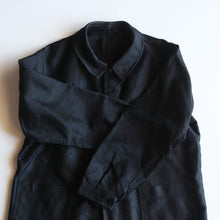 Load image into Gallery viewer, 1950's FRENCH WORK BLACK MOLESKIN JACKET (LARGE) MINT CONDITION