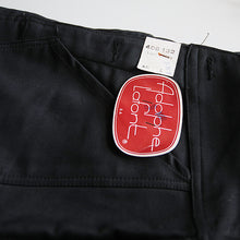 Load image into Gallery viewer, MADE IN FRANCE N.O.S 1960's "ADOLPHE LAFONT" BLACK MOLESKIN OVERALL (W38)