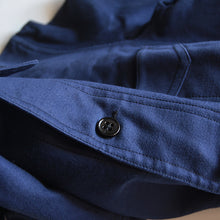 Load image into Gallery viewer, N.O.S ~1930's FRENCH WORK MOLESKIN JACKET WITH SMALL V-POCKET (LARGE)