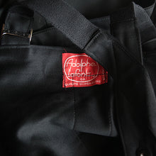 Load image into Gallery viewer, MADE IN FRANCE N.O.S 1960's "ADOLPHE LAFONT" BLACK MOLESKIN OVERALL (W38)