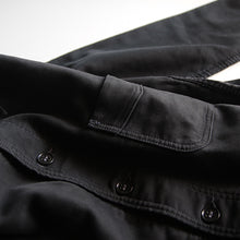Load image into Gallery viewer, 1940's "Adlphe Lafont" Black Moleskin Work Jacket (Large)
