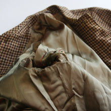 画像をギャラリービューアに読み込む, 〜1940’s "BROOKS BROTHERS" HOUNDSTOOTH WOOL COAT