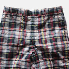 Load image into Gallery viewer, MADE IN U.S.A N.O.S 1980's~ "BROOKS BROTHERS" MADRASS COTTON SLACKS (W34)