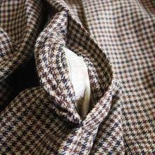 画像をギャラリービューアに読み込む, 〜1940’s "BROOKS BROTHERS" HOUNDSTOOTH WOOL COAT