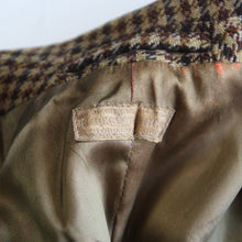 画像をギャラリービューアに読み込む, 〜1940’s "BROOKS BROTHERS" HOUNDSTOOTH WOOL COAT
