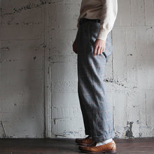 画像をギャラリービューアに読み込む, 【MIDNORTH TAILORS】BRITISH WIDE LEG (W30.W32.W34) MADE BY BURMA-SHAVE