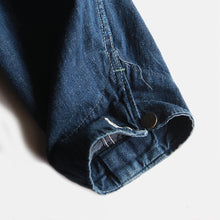 Load image into Gallery viewer, 1940's "FULL CAP" DENIM WORK CHORE JACKET (44 LARGE)